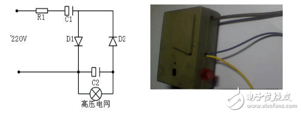 电子捕鼠器电路原理设计集