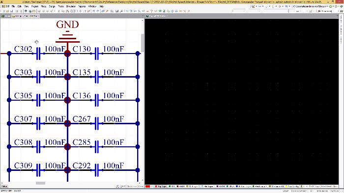 PCB设计交叉选择元件布局