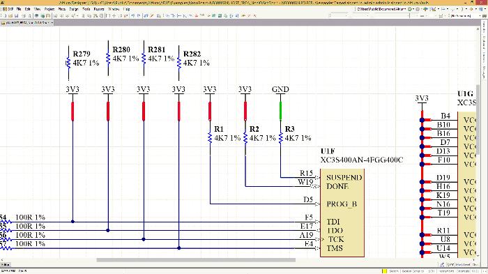 PCB设计交叉选择元件布局