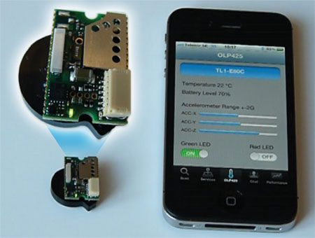 Bluetooth low energy technology in iPhone 4S