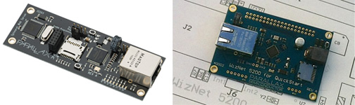 Parallax W5100 Spinneret and W5200