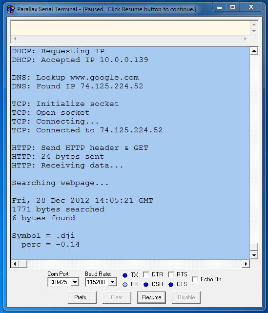 Ethernet Orb in action