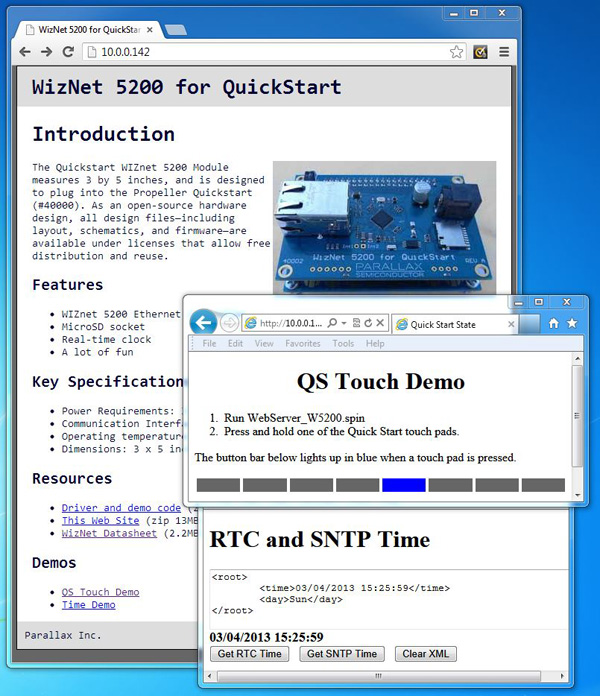Webserver demo