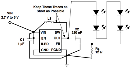 Layout considerations for a regulator