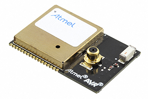 Atmel 的 ATZB-S1-256-3-0-C ZigBit 模块图