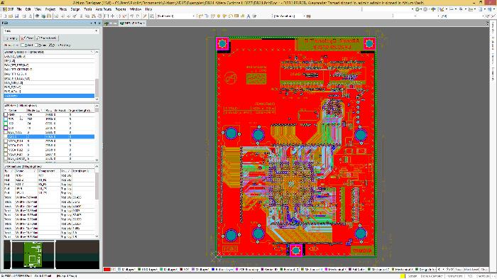 PCB设计交叉选择元件布局