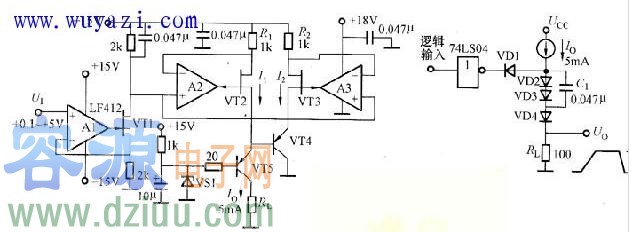 精准恒流电源电路图