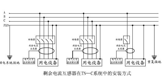 剩余电流互感器的安装接线方法及注意事项