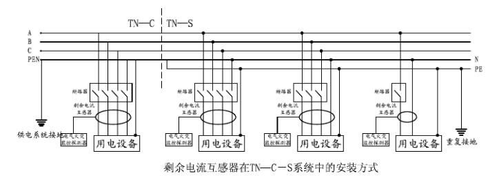 剩余电流互感器的安装接线方法及注意事项