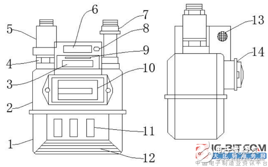 【新专利介绍】一种新型自动检测报警家用燃气表