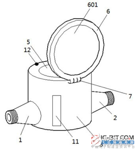 【新专利介绍】一种智能水表的防冻装置