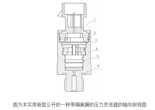 带隔离膜压力变送器的工作原理及设计