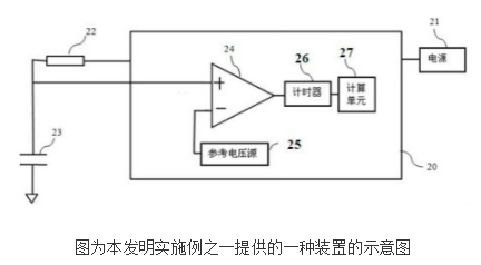 测量电源电压的装置及包含其的温度检测装置及温控器