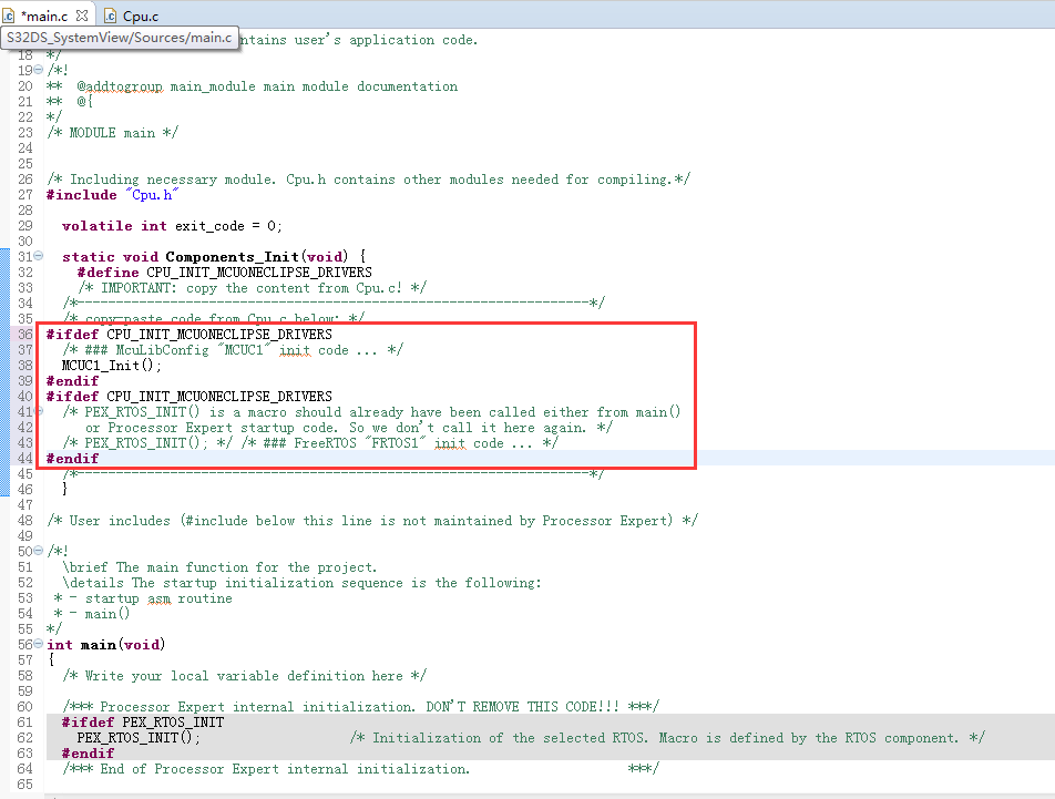 S32DS中使用SystemView分析FreeRTOS