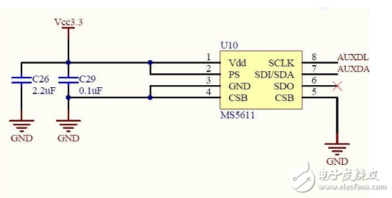 STM32+MS5611测气压温度例程详解