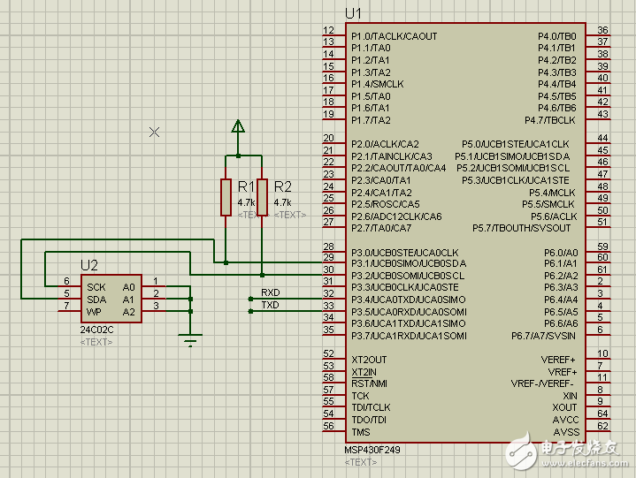 三分钟带你了解MSP430F249硬件I2C查询法读写AT24C02