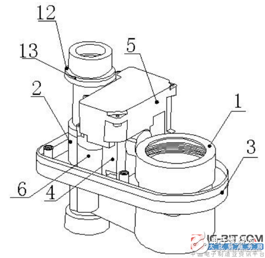 【新专利介绍】一种全防水通用型立式水表