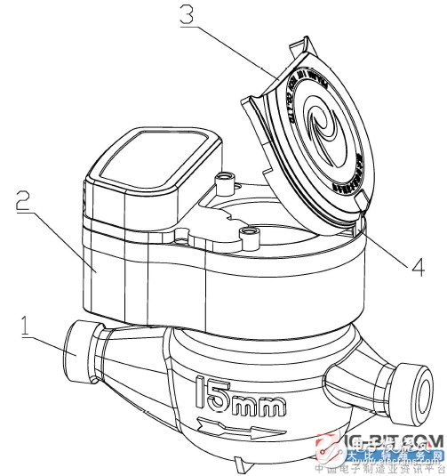 【新专利介绍】一种分体式水表