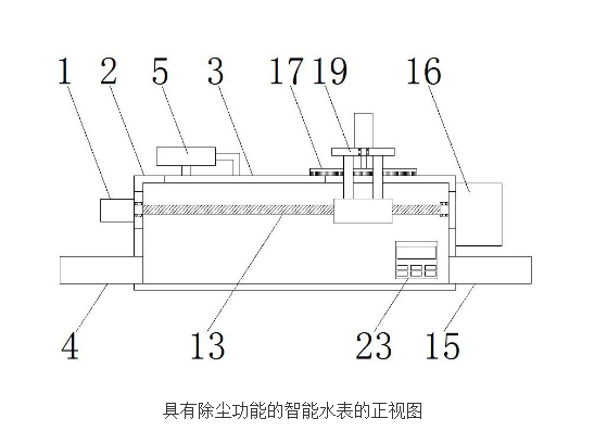 具有除尘功能的智能水表的原理及设计