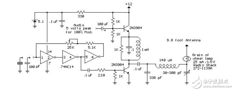 详细施密特触发器74HC14的中文资料