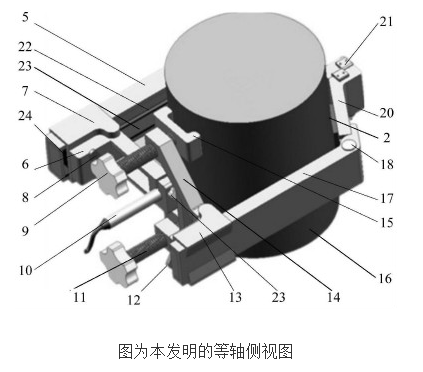 折叠式树径生长量实时精密测量仪的原理及设计