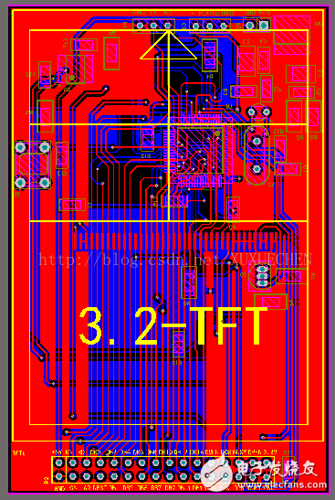 STM32单片机ILI9325系列TFT的驱动原理解析