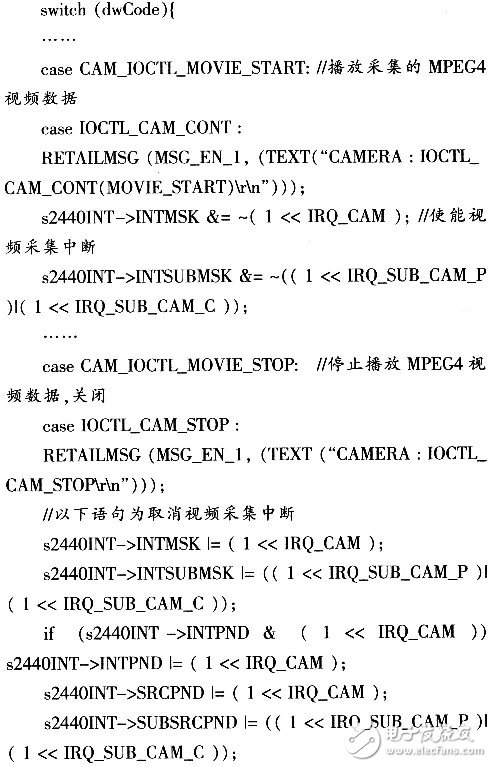 基于微处理器S3C2440和WinCE嵌入式实时操作系统的视频数据采集