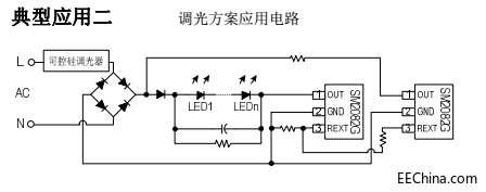 lED电源芯片SM2082G的高压线性恒流方案