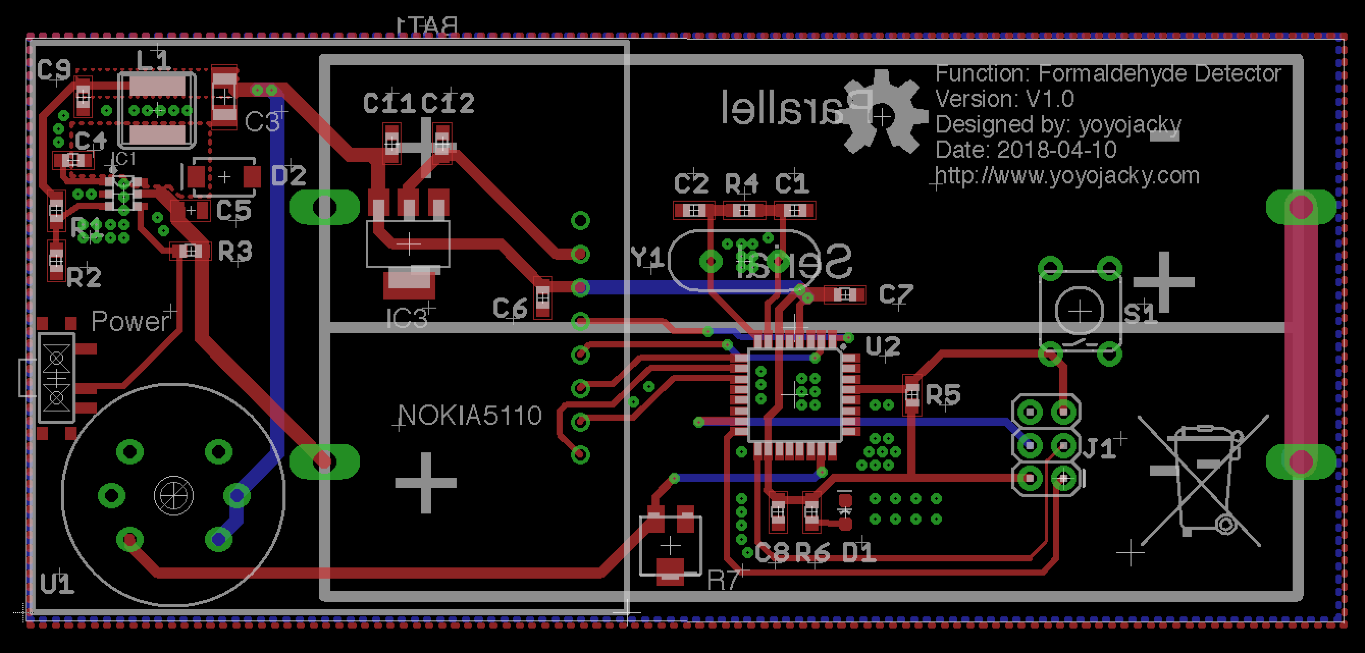 变废为宝之DIY 甲醛测试仪 v1.0