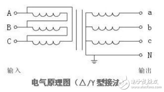 三相隔离变压器如何接线_三相隔离变压器接线图