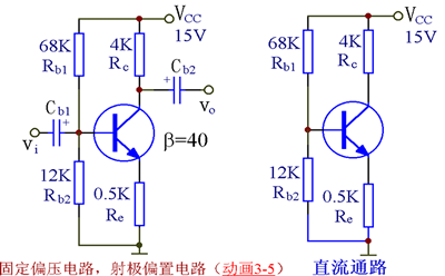 基本共射极放大电路电路分析