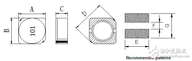 贴片电感型号及贴片电感封装尺寸
