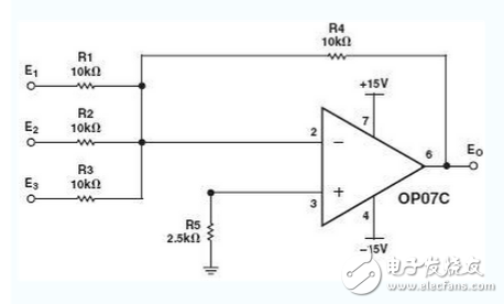 op07放大电路应用实例