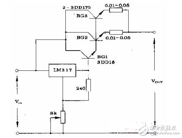 lm317扩流工作原理及方法分析