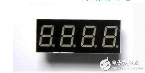 如何区分1位和4位数码管引脚图