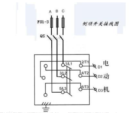 倒顺开关的工作原理