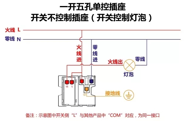 17种开关类型接线方法图解