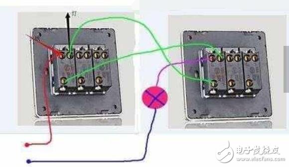 双控开关的工作原理图_双控开关内部构造图片