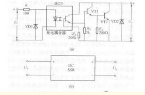 直流固态继电器内部电路_直流和交流固态继电器电路原理图