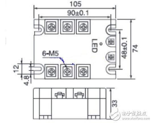 固态继电器符号是什么_三相交流固态继电器接线图