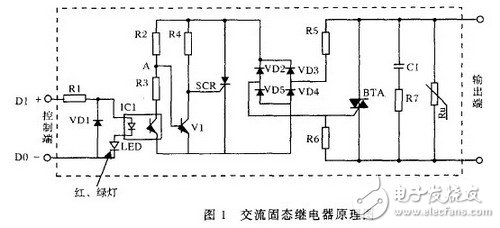 交流固态继电器的工作原理