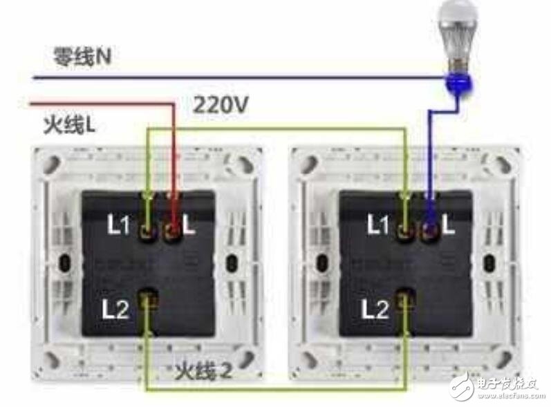 双控开关的工作原理图_双控开关内部构造图片