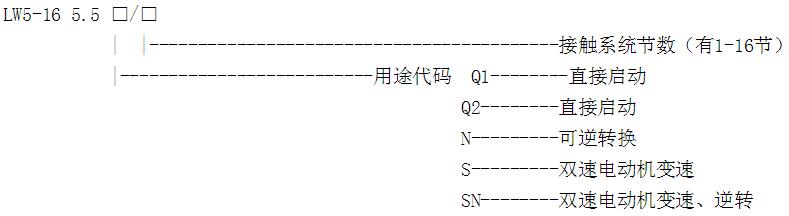 万能转换开关选型_万能转换开关使用