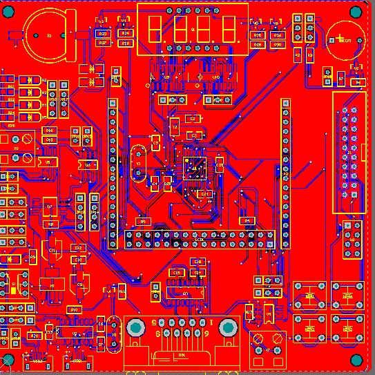 如何画双层pcb板_PCB双层板的布线原则